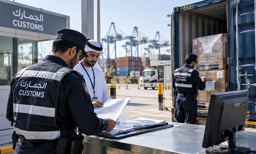 customs clearance agent in Dubai