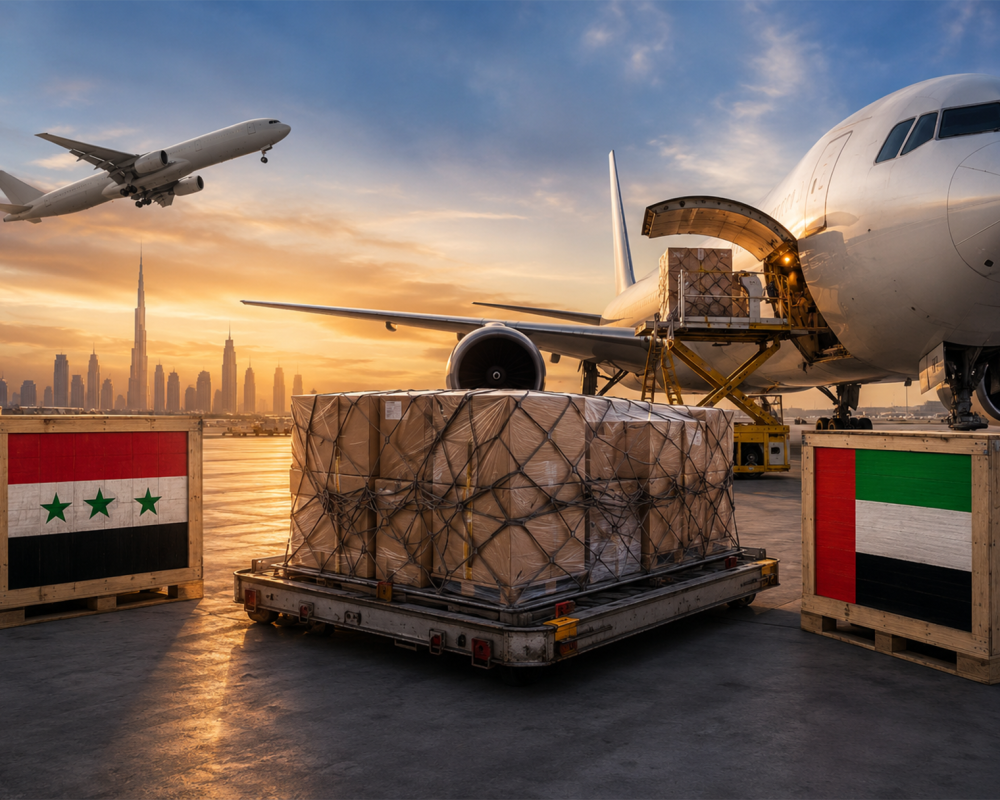 Comprehensive guide for Air Shipping From Syria to UAE